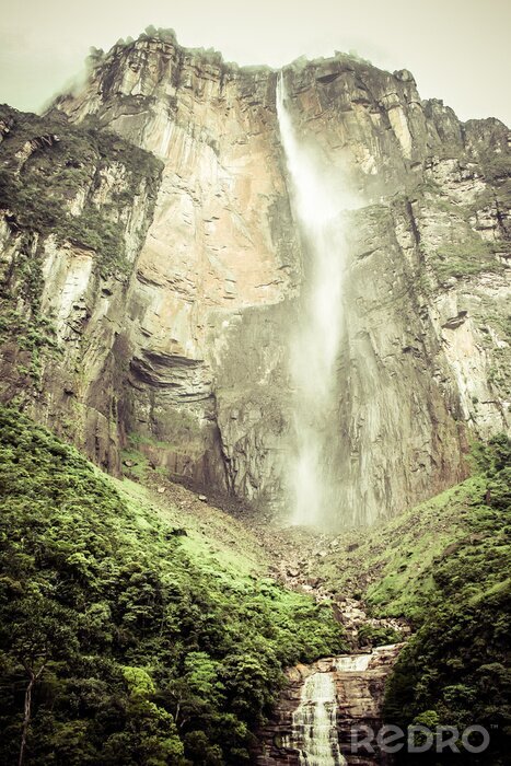 Papier peint  Chute d'eau au Venezuela