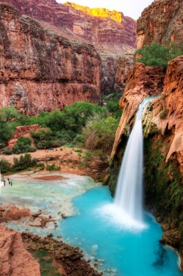Papier peint  Chute d'eau dans le Grand Canyon