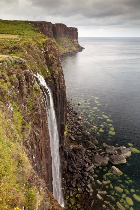 Papier peint  Chute d'eau en Écosse