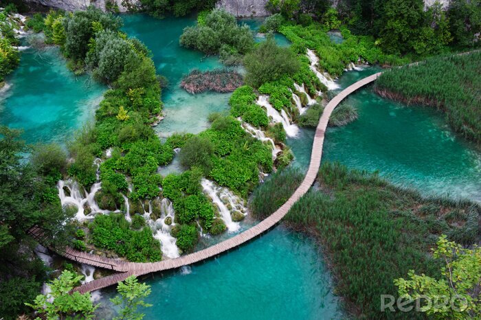 Papier peint  Chutes d'eau insolites