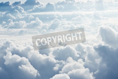 Papier peint  Ciel 3D vu du ciel