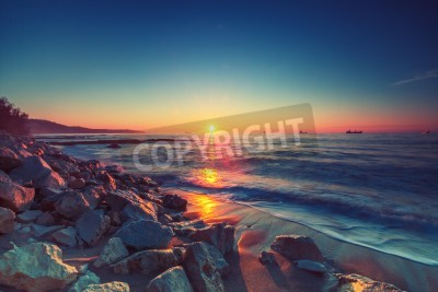 Papier peint  Ciel au-dessus de l'océan