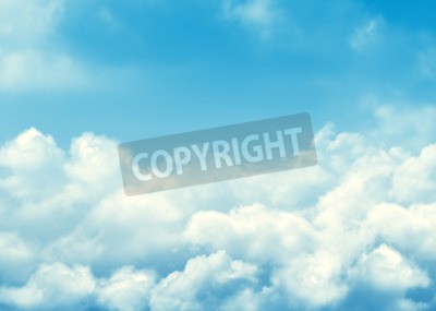 Papier peint  Ciel avec nuages clairs