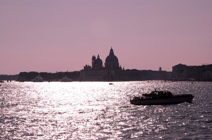 Papier peint  Ciel mauve sur Venise