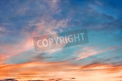 Papier peint  Ciel multicolore