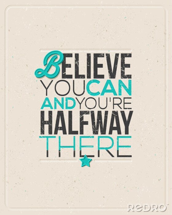 Papier peint  Citation de motivation