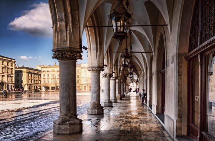 Papier peint  Cloître à Cracovie