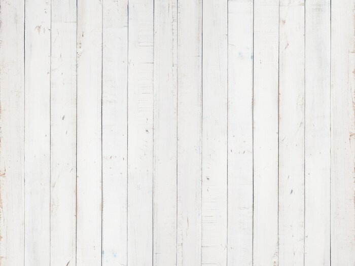 Papier peint  Clôture blanche
