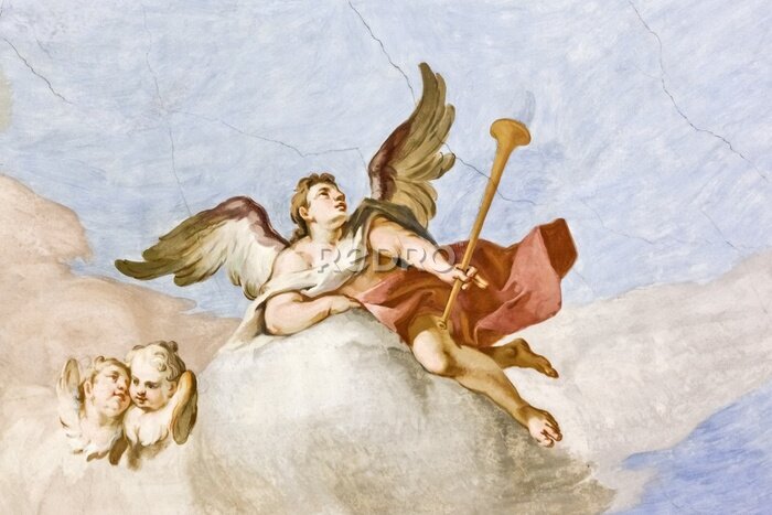 Papier peint  Conception artistique et Angélus