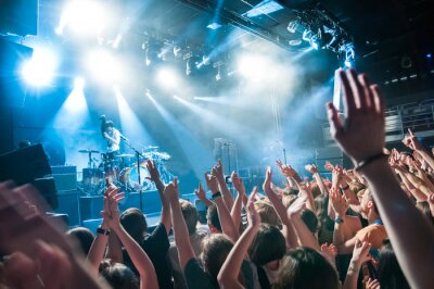 Papier peint  Concert de rock