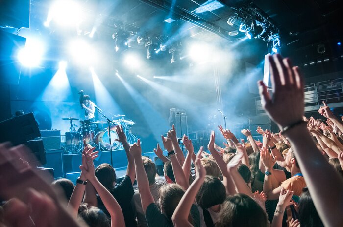 Papier peint  Concert de rock