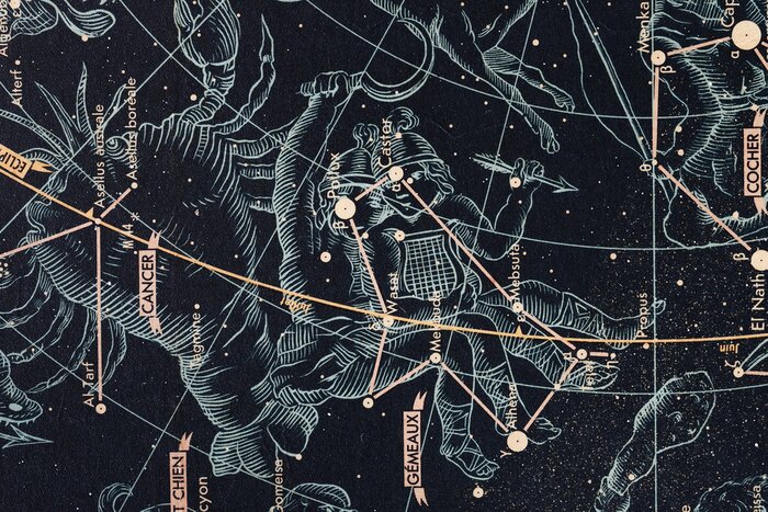 Papier peint  Constellation de l'horoscope Cancer