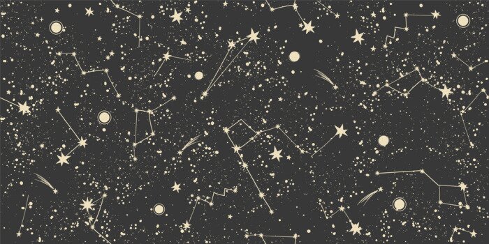 Papier peint  Constellations dans le ciel