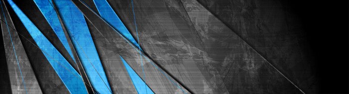 Papier peint  Contrast blue and grey stripes. Abstract grunge tech banner design. Old wall concrete texture background. Vector illustration