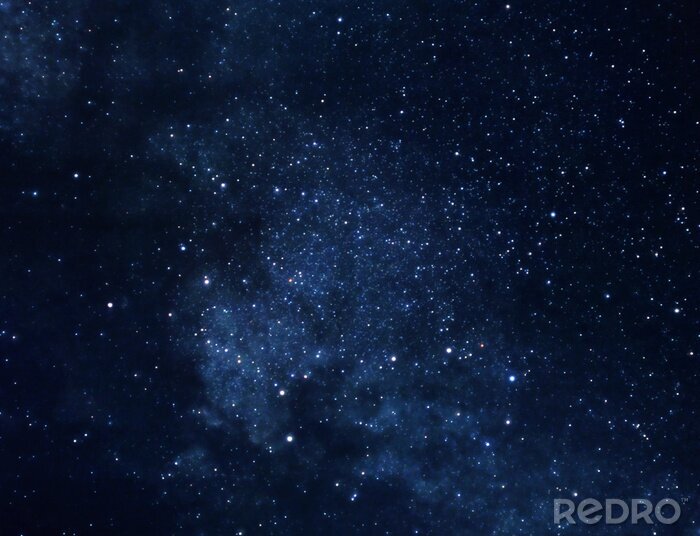 Papier peint  Cosmos avec des étoiles clignotantes