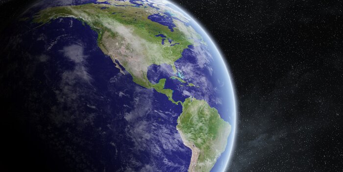 Papier peint  Cosmos et planète Terre