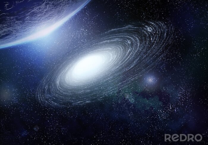 Papier peint  Cosmos étoilé comme arrière-plan pour la galaxie