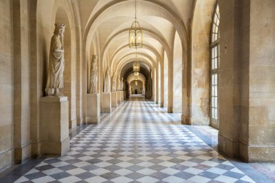 Papier peint  Couloir à Versailles Paris