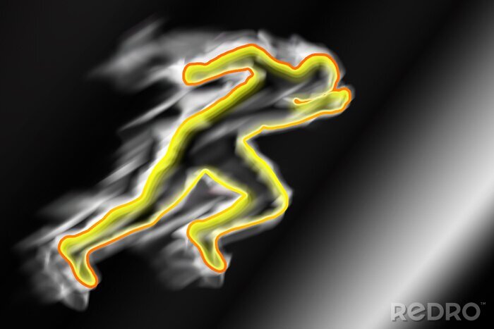 Papier peint  coureur au début # 01