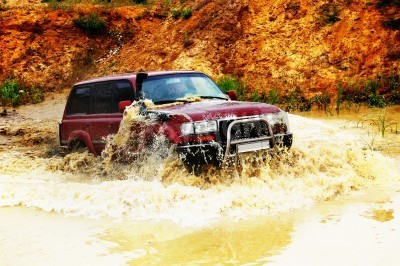 Papier peint  Course automobile tout terrain