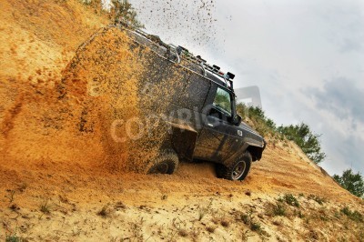 Papier peint  Course sportive tout terrain