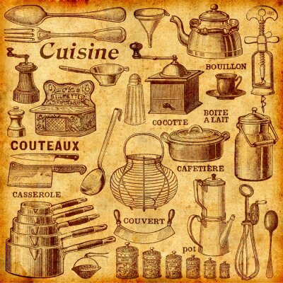 Cuisine vintage