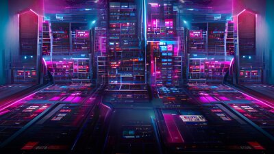 Papier peint  Cybertechnologie