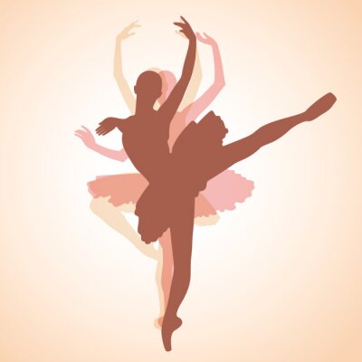 Papier peint  Danse classique de ballet