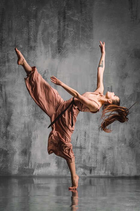 Papier peint  Danse moderne danseuse