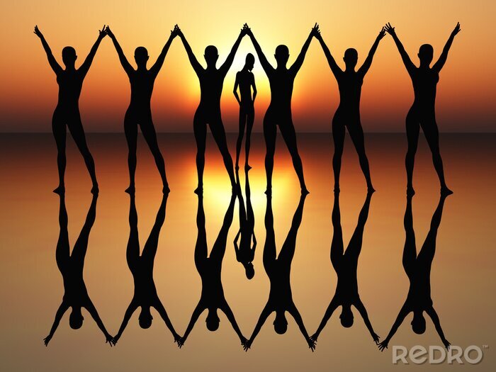 Papier peint  Danseur de ballet à grand rendement