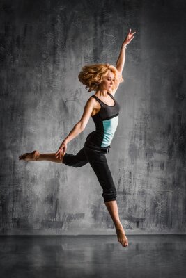 Papier peint  Danseuse de ballet moderne