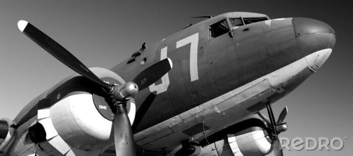 Papier peint  DC3 Vintage