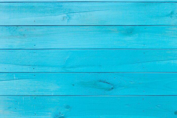 Papier peint  De belles planches bleues