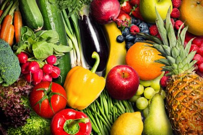 Des légumes et des fruits
