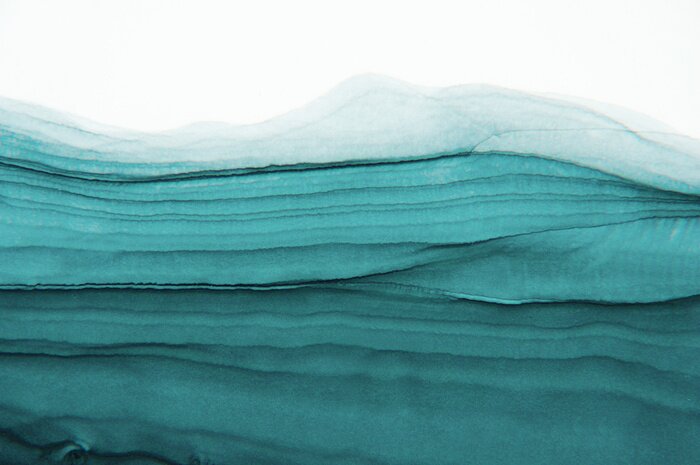 Papier peint  Des nuances de vert noble