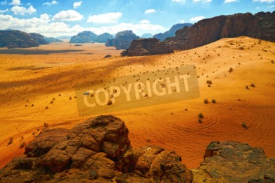 Papier peint  Désert en Jordanie