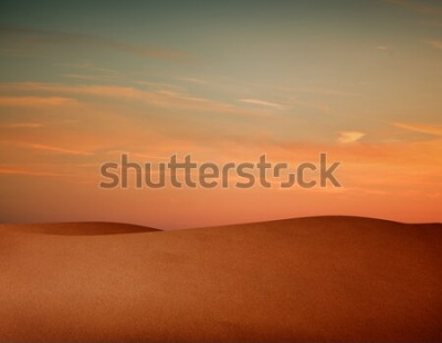 Papier peint  Désert rétro