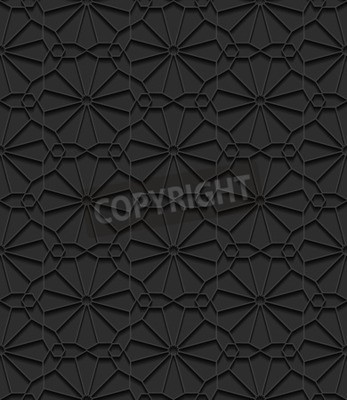 Papier peint  Dessin foncé en 3D