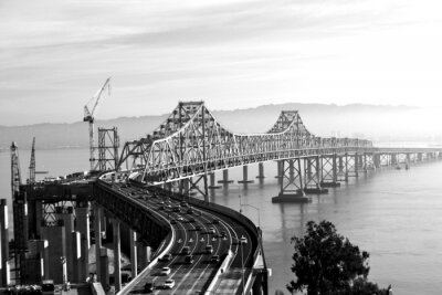 Papier peint  Dessin monochrome avec architecture