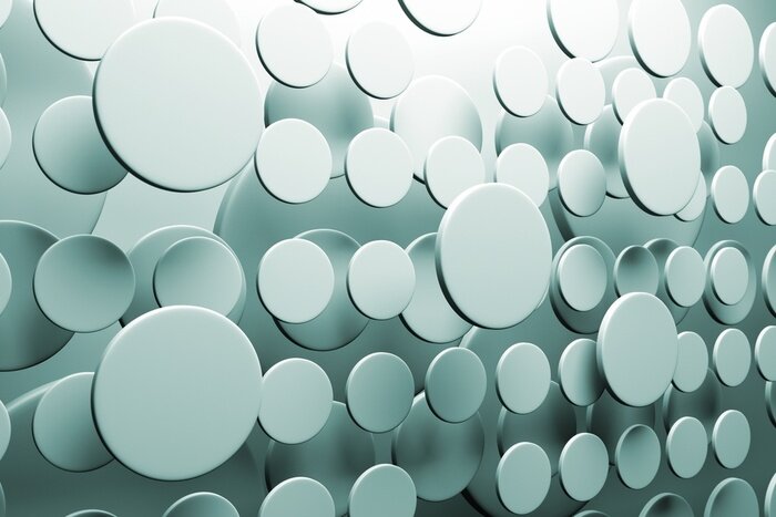 Papier peint  Disques industriels