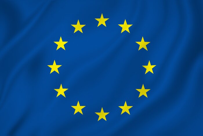 Papier peint  Drapeau européen