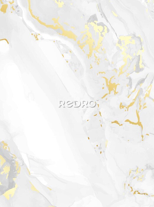 Papier peint  Effet marbre dans un style glamour