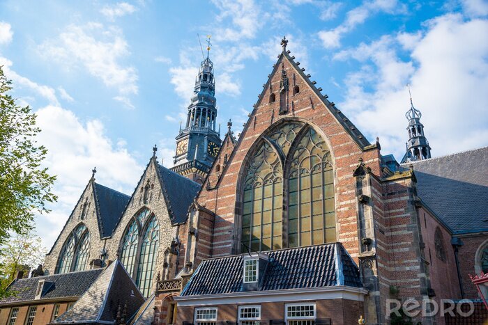 Papier peint  Eglise ancienne à Amsterdam