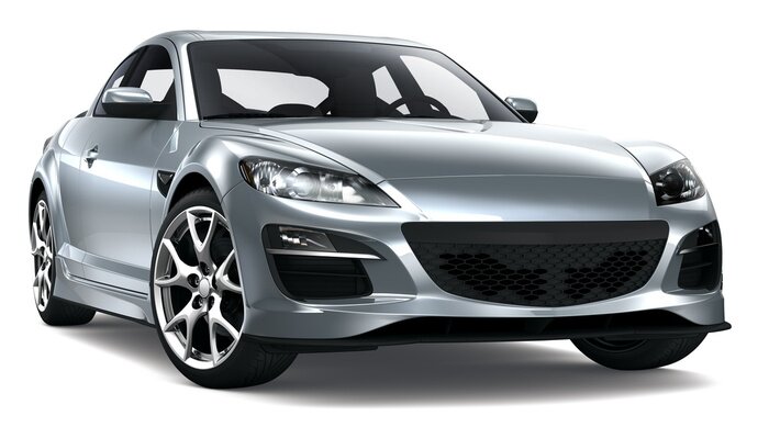 Papier peint  Élégant coupé