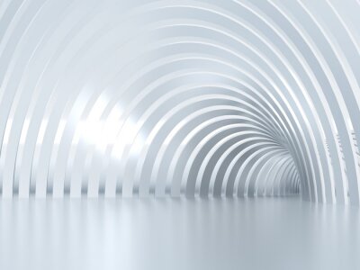 Élégant tunnel tridimensionnel