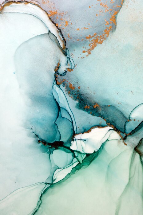 Papier peint  Encre, peinture, résumé. Gros plan de la peinture. Fond de peinture abstraite coloré. Peinture à l'huile très texturée. Détails de haute qualité.