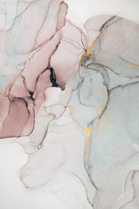 Papier peint  Encre, peinture, résumé. Gros plan de la peinture. Fond de peinture abstraite coloré. Peinture à l'huile très texturée. Détails de haute qualité. Alcool à la peinture abstraite moderne, art contempora