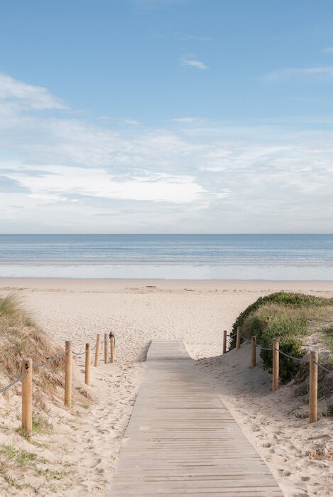 Papier peint  Entrada a la playa 02