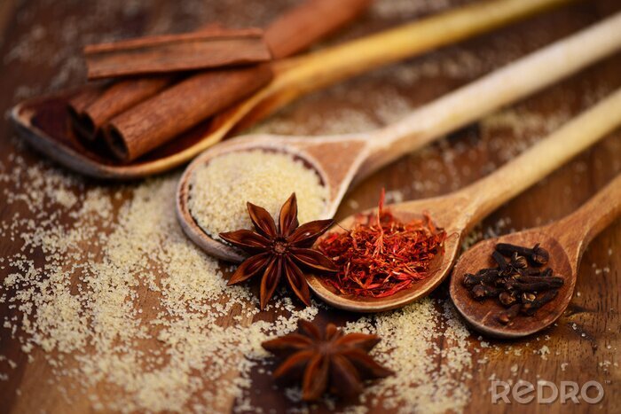 Papier peint  Épices