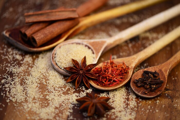 Papier peint  Épices